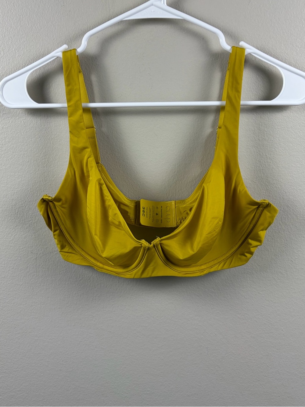 CUUP Scoop Bra Yellow 36C